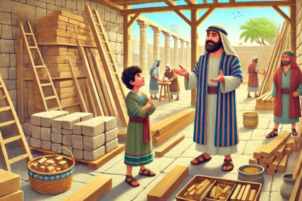 🧒📚 Bible Stories to Marvel At |  11.04.2026 | 📜 1 Chronicles | 🏗️ Chap.22 – David Prepares Something Great