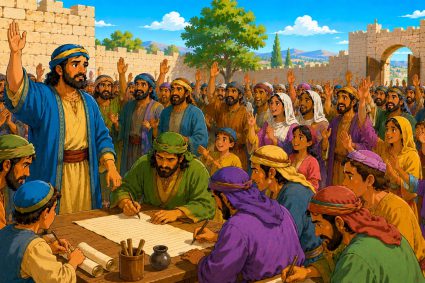 🧒📚 Bible Stories to Marvel At | 13.06.2026 | 🏰 Nehemiah | ✍️ Chap.10 – A Promise for the Future