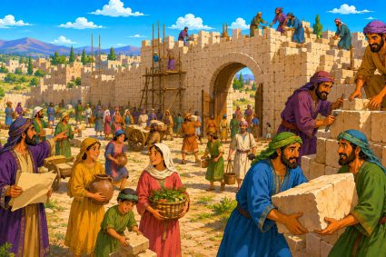 🧒📚 Bible Stories to Marvel At | 14.06.2026 | 🏰 Nehemiah | 🏡 Chap.11 – Who Will Live in Jerusalem?