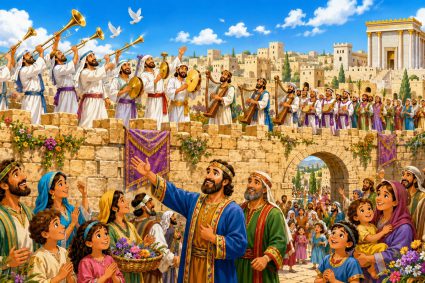 🧒📚 Bible Stories to Marvel At | 15.06.2026 | 🏰 Nehemiah | 🎺 Chap.12 – A Celebration on the Wall