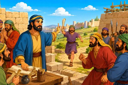 🧒📚 Bible Stories to Marvel At | 09.06.2026 | 🏰 Nehemiah | 🕵️ Chap.6 – A Trap for Nehemiah