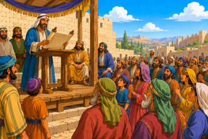 🧒📚 Bible Stories to Marvel At | 11.06.2026 | 🏰 Nehemiah | 📖 Chap.8 – A Day That Changed Everything