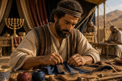 👤 THE BIBLICAL PERSON OF THE DAY | 07.15.2026 | 🧵 Oholiab – the gifted helper in building the sanctuary