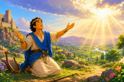 🧒📚 Bible Stories to Marvel At | 08.25.2026 | 🎻 Psalms | 🏔️ Chap.18 – The Lord Is My Rock and My Fortress